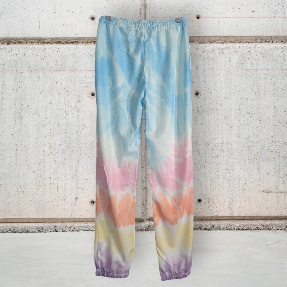 DAVI & DANI Multicolor Tie-Dye Joggers Size M - Picture 5 of 6